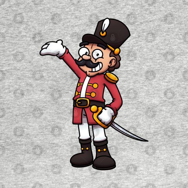 Classic Friendly Cartoon Nutcracker by TheMaskedTooner